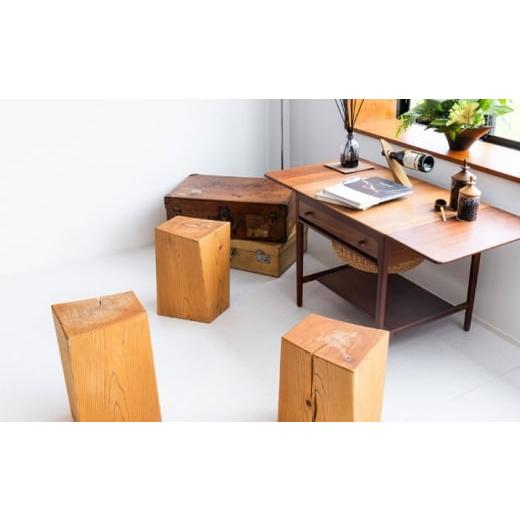 ふるさと納税 雑貨・日用品 大分県 日田市 スツールにもベンチにも 日田杉