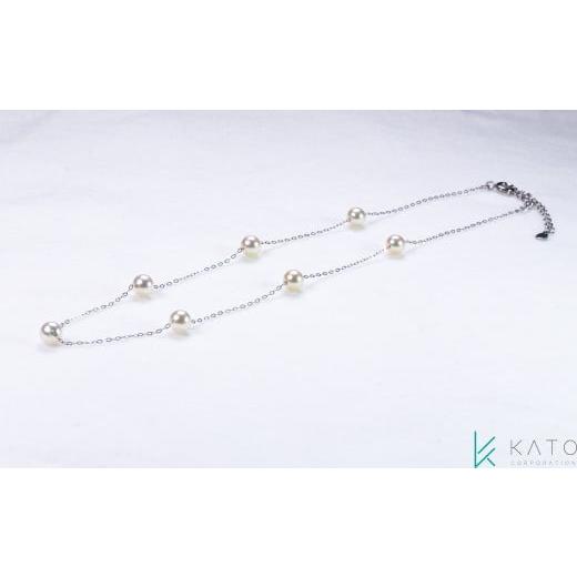 ふるさと納税 アクセサリー ネックレス 三重県 志摩市 真珠 アクセサリー ネックレス パール 5.5mm 以上 6.0mm 未満 サージカルステンレス 金属 アレルギー 対…_2