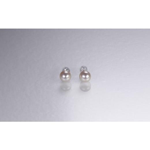 ふるさと納税 アクセサリー ピアス 三重県 志摩市 真珠 8mm ~ 8.5mm アクセサリー ピアス パール レディース 三重県 伊勢 志摩 志摩市 冠婚葬祭 結婚式 入学式…の画像