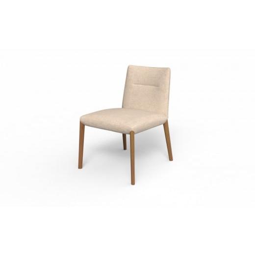 ふるさと納税 家具 北海道 旭川市 アームレスチェア ELEGA 15 脚 マロンブラウン色 HZU-LBN_05134 HZU-LBN