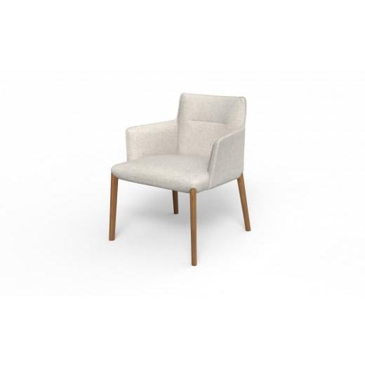 ふるさと納税 家具 北海道 旭川市 アームチェア ELEGA 15 脚 マロンブラウン色 HZU-LGY_05162 HZU-LGY