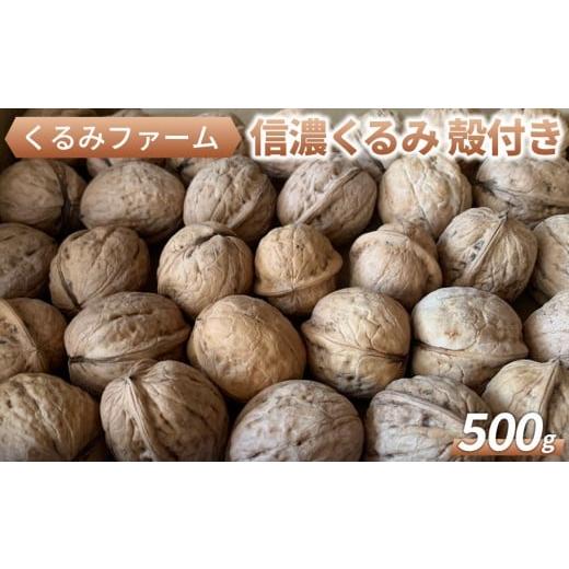 ふるさと納税 野菜類 長野県 東御市 殻付きくるみ(信濃くるみ) 500g|くるみファーム 長野県産