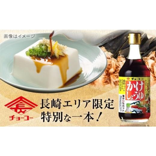 ふるさと納税 醤油 だし醤油 長崎県 大村市 かけしょうゆ 400ml 12本 ／ 醤油 減塩 かけ醤油 だし醤油 長崎限定 九州 甘口 濃口 あまくち こいくち しょうゆ …の画像