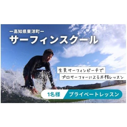 ふるさと納税 体験チケット 高知県 東洋町 LS002-2 サーフィンスクール プライベートレッスン L'ami Surfing School Official プライベートレッスン