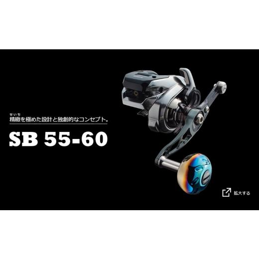 ふるさと納税 フィッシング リール 三重県 亀山市 チタン×ブルー LIVRE リブレ SB 55-60 (ダイワB1) / 釣具 釣り具 釣り用品 釣り リールハンドル アウト…