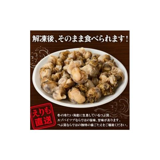 ふるさと納税 魚貝類 北海道 広尾町 煮ツブ(0064) オホーツク海産