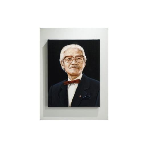 ふるさと納税 雑貨・日用品 絵画 福岡県 大刀洗町 ご遺影を高級感のある油絵で描きます（33×24cm・背景あり）の画像