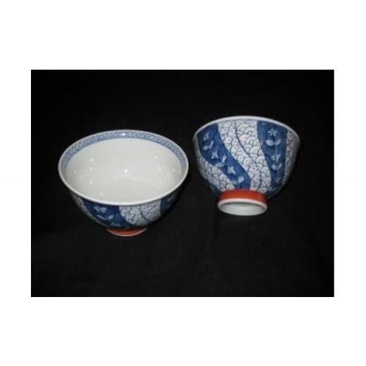 ふるさと納税 陶磁器・漆器・ガラス 佐賀県 伊万里市  伊万里焼 祥瑞柄どんぶり2個セット 031-H146_3