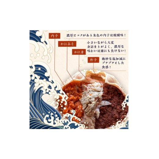 ふるさと納税 カニ ずわいガニ 京都府 京丹後市  訳あり 蟹の宝石箱 お手軽 絶品 オオズワイガニメス甲羅盛3個 YK00467 通常発送の画像