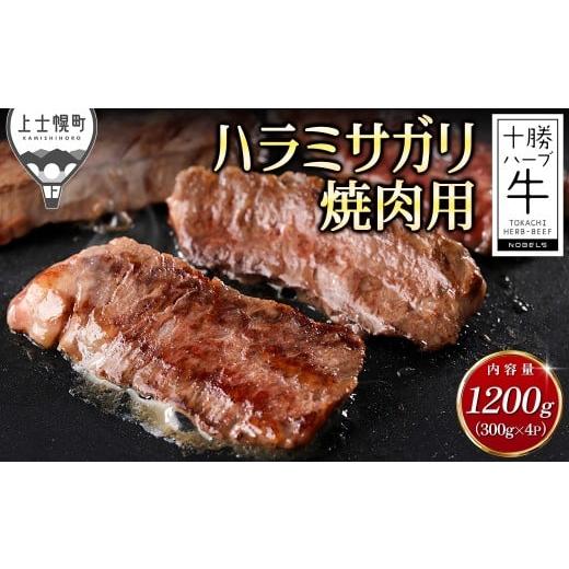 ふるさと納税 牛肉 北海道 上士幌町 十勝ハーブ牛 ハラミサガリ 焼肉 計1.2kg 国産 北海道 牛 肉 牛肉 赤身 真空パック キャンプ アウトドア バーベキュー 冷…