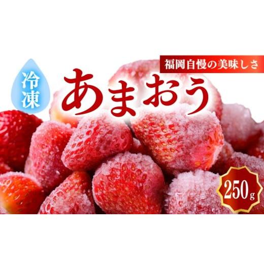 ふるさと納税 いちご 福岡県 川崎町 冷凍あまおう小分けパック250g(250g×1個)いちご あまおう 福岡県産苺 いちご あまおう イチゴ 苺 あまおう 苺 数量限…