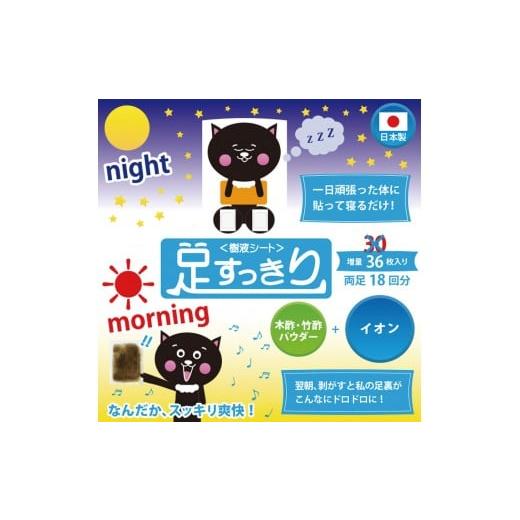 ふるさと納税 雑貨・日用品 和歌山県 海南市 樹液シート 足すっきり 36枚入増量タイプ(イオン) イオン