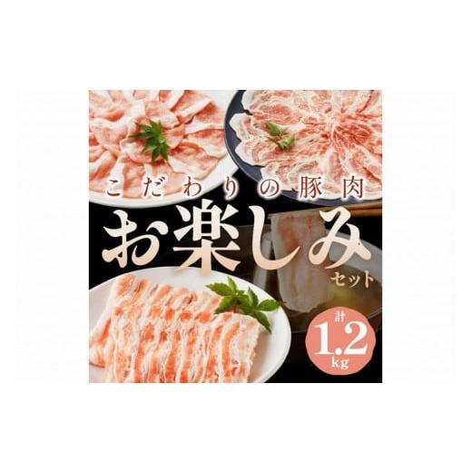 ふるさと納税 豚肉 バラ 京都府 京丹後市 京都産こだわりの豚肉 お楽しみセット 1.2kg(ロースまたは肩ローススライス300g×2パック、バラスライス300g×2パ…