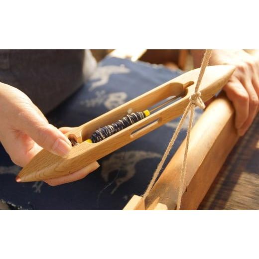 ふるさと納税 織物・繊維品 岡山県 美咲町 手織り作州絣 ロングテーブルクロス 1枚 360mm×1,800mm ／ 絣 手織り 作州絣 綿 民芸品 伝統工芸 岡山県 美咲町の画像