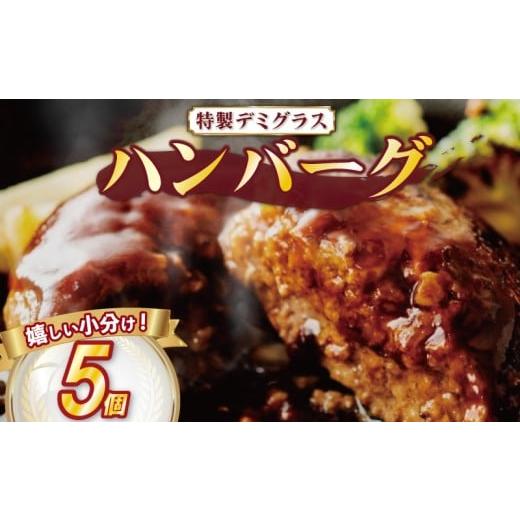 ふるさと納税 肉 ハンバーグ 奈良県 奈良市 毎月 数量限定 / 選べる 容量 ハンバーグ 個包装 特製 デミグラス 5個 500g ソース タレ 小分け 湯煎 簡単 調理 …
