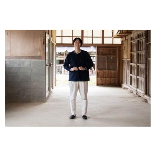 ふるさと納税 服 岩手県 一関市 KOIKUCHI 紺・Sサイズ 鯉口シャツ 長袖シャツ 紺・Sサイズの画像