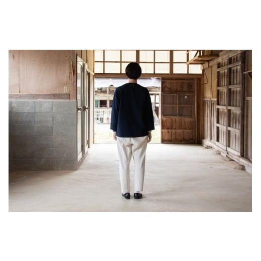 ふるさと納税 服 岩手県 一関市 KOIKUCHI 紺・Sサイズ 鯉口シャツ 長袖シャツ 紺・Sサイズの画像