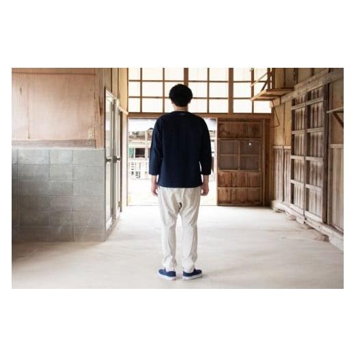 ふるさと納税 服 岩手県 一関市 KOIKUCHI 紺・Mサイズ 鯉口シャツ 長袖シャツ 紺・Mサイズの画像