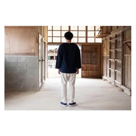 ふるさと納税 服 岩手県 一関市 KOIKUCHI 紺・Lサイズ 鯉口シャツ 長袖シャツ 紺・Lサイズの画像