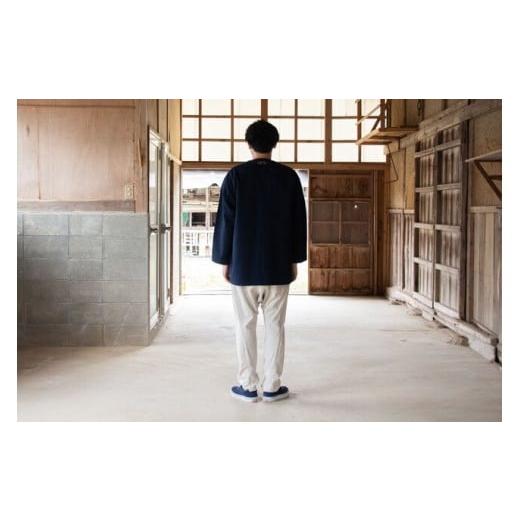 ふるさと納税 服 岩手県 一関市 KOIKUCHI 紺・LLサイズ 鯉口シャツ 長袖シャツ 紺・LLサイズの画像
