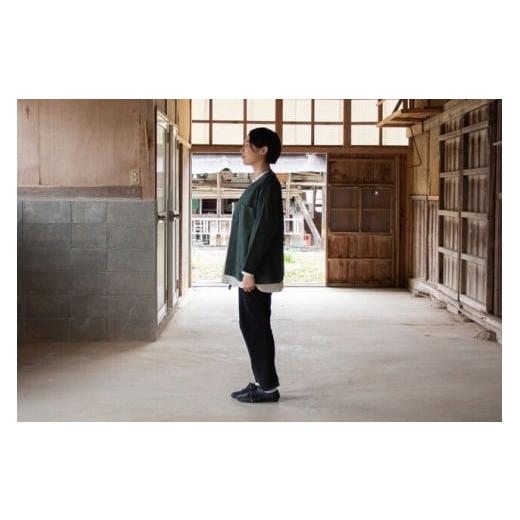 ふるさと納税 服 岩手県 一関市 KOIKUCHI カーキ・Sサイズ 鯉口シャツ 長袖シャツ カーキ・Sサイズの画像