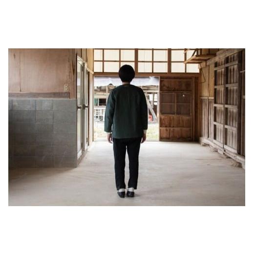 ふるさと納税 服 岩手県 一関市 KOIKUCHI カーキ・Sサイズ 鯉口シャツ 長袖シャツ カーキ・Sサイズの画像