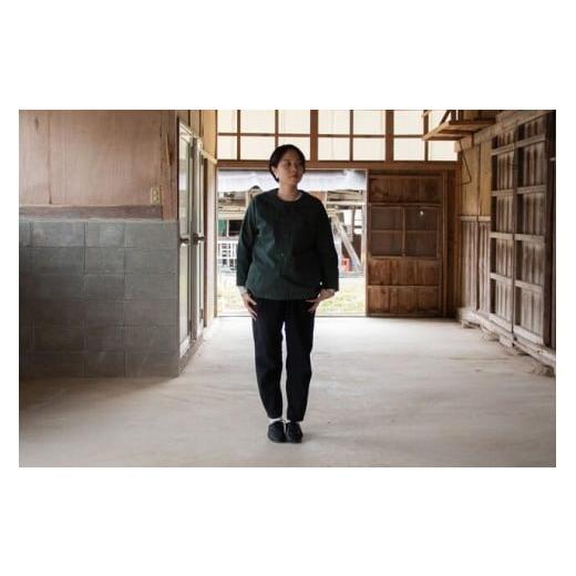 ふるさと納税 服 岩手県 一関市 KOIKUCHI カーキ・Mサイズ 鯉口シャツ 長袖シャツ カーキ・Mサイズの画像