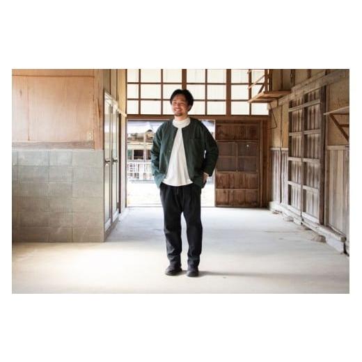 ふるさと納税 服 岩手県 一関市 KOIKUCHI カーキ・Lサイズ 鯉口シャツ 長袖シャツ カーキ・Lサイズの画像