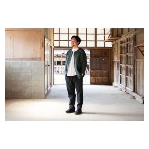 ふるさと納税 服 岩手県 一関市 KOIKUCHI カーキ・Lサイズ 鯉口シャツ 長袖シャツ カーキ・Lサイズの画像