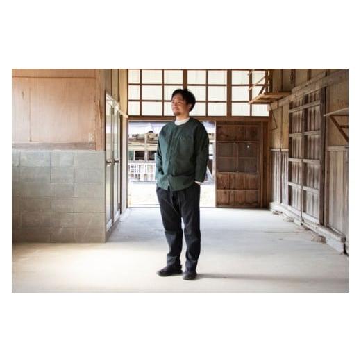 ふるさと納税 服 岩手県 一関市 KOIKUCHI カーキ・LLサイズ 鯉口シャツ 長袖シャツ カーキ・LLサイズの画像