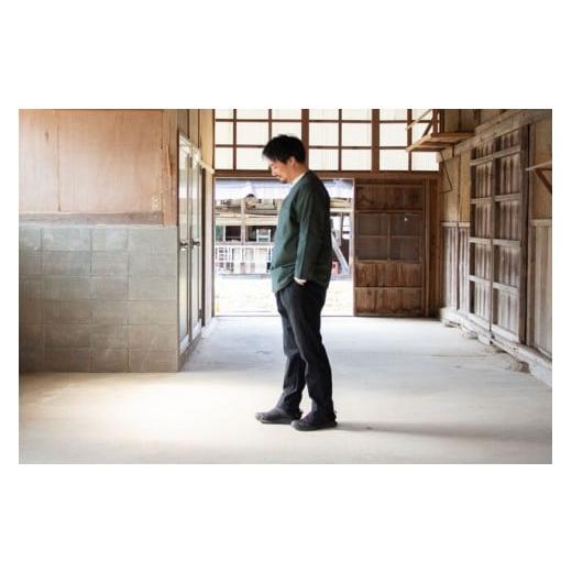 ふるさと納税 服 岩手県 一関市 KOIKUCHI カーキ・LLサイズ 鯉口シャツ 長袖シャツ カーキ・LLサイズの画像