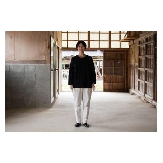 ふるさと納税 服 岩手県 一関市 KOIKUCHI 黒・Sサイズ 鯉口シャツ 長袖シャツ 黒・Sサイズの画像