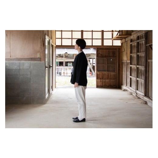 ふるさと納税 服 岩手県 一関市 KOIKUCHI 黒・Sサイズ 鯉口シャツ 長袖シャツ 黒・Sサイズの画像