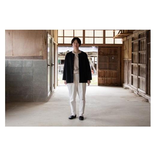 ふるさと納税 服 岩手県 一関市 KOIKUCHI 黒・Mサイズ 鯉口シャツ 長袖シャツ 黒・Mサイズの画像