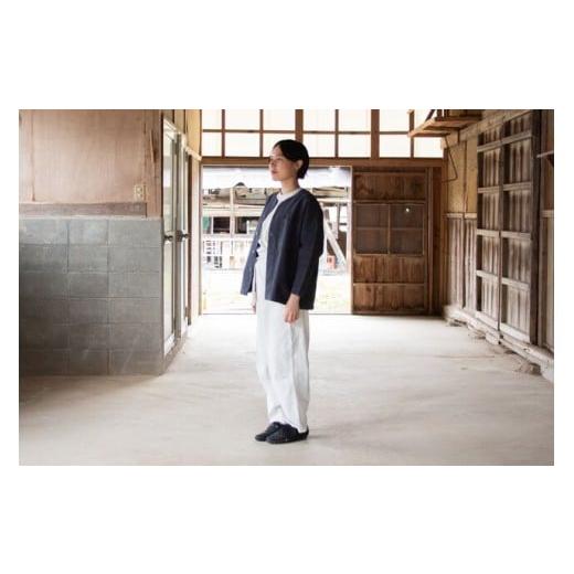ふるさと納税 服 岩手県 一関市 KOIKUCHI グレー・Sサイズ 鯉口シャツ 長袖シャツ グレー・Sサイズの画像