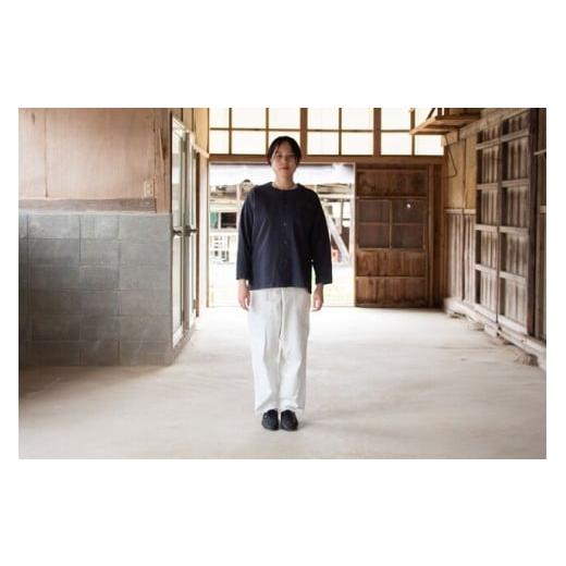 ふるさと納税 服 岩手県 一関市 KOIKUCHI グレー・Sサイズ 鯉口シャツ 長袖シャツ グレー・Sサイズの画像