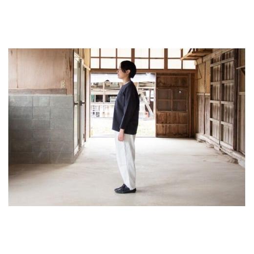 ふるさと納税 服 岩手県 一関市 KOIKUCHI グレー・Sサイズ 鯉口シャツ 長袖シャツ グレー・Sサイズの画像