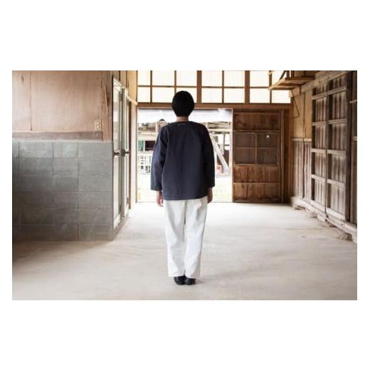 ふるさと納税 服 岩手県 一関市 KOIKUCHI グレー・Sサイズ 鯉口シャツ 長袖シャツ グレー・Sサイズの画像