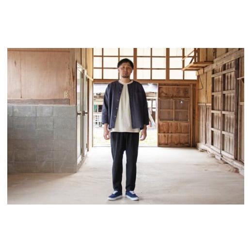 ふるさと納税 服 岩手県 一関市 KOIKUCHI グレー・Lサイズ 鯉口シャツ 長袖シャツ グレー・Lサイズの画像