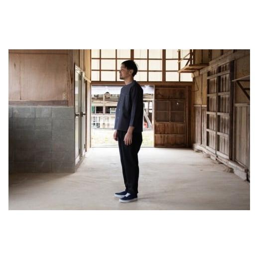 ふるさと納税 服 岩手県 一関市 KOIKUCHI グレー・Lサイズ 鯉口シャツ 長袖シャツ グレー・Lサイズの画像