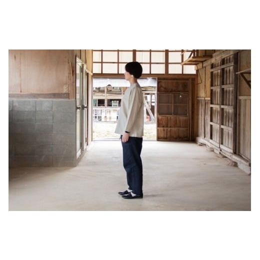 ふるさと納税 服 岩手県 一関市 KOIKUCHI 生成り・Sサイズ 鯉口シャツ 長袖シャツ 生成り・Sサイズの画像