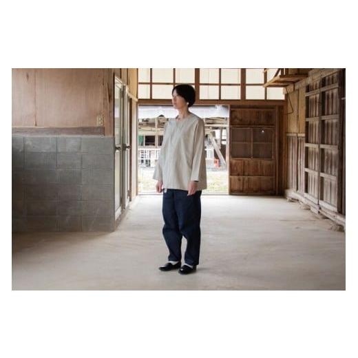 ふるさと納税 服 岩手県 一関市 KOIKUCHI 生成り・Mサイズ 鯉口シャツ 長袖シャツ 生成り・Mサイズの画像