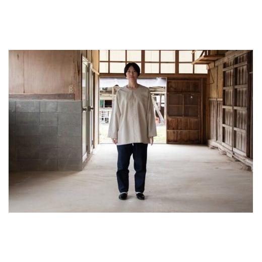ふるさと納税 服 岩手県 一関市 KOIKUCHI 生成り・Lサイズ 鯉口シャツ 長袖シャツ 生成り・Lサイズの画像