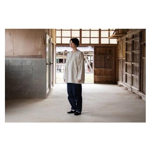 ふるさと納税 服 岩手県 一関市 KOIKUCHI 生成り・Lサイズ 鯉口シャツ 長袖シャツ 生成り・Lサイズの画像