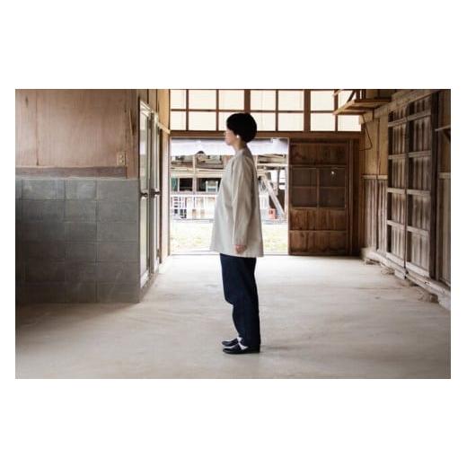 ふるさと納税 服 岩手県 一関市 KOIKUCHI 生成り・Lサイズ 鯉口シャツ 長袖シャツ 生成り・Lサイズの画像