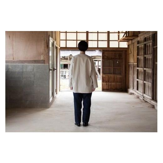 ふるさと納税 服 岩手県 一関市 KOIKUCHI 生成り・Lサイズ 鯉口シャツ 長袖シャツ 生成り・Lサイズの画像