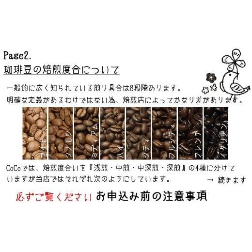 ふるさと納税 コーヒー コーヒー豆 兵庫県 宝塚市 宝塚 3ヶ月の定期便（当日自家焙煎珈琲豆6種 計1200g）Type2 豆 豆_6