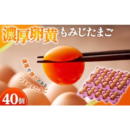 ふるさと納税 卵(鶏、烏骨鶏等) 岐阜県 山県市 山田養鶏 濃厚卵黄もみじたまご 40個入り No.1122 / タマゴ 純国産 新鮮 採れたて 岐阜県 特産 単品
