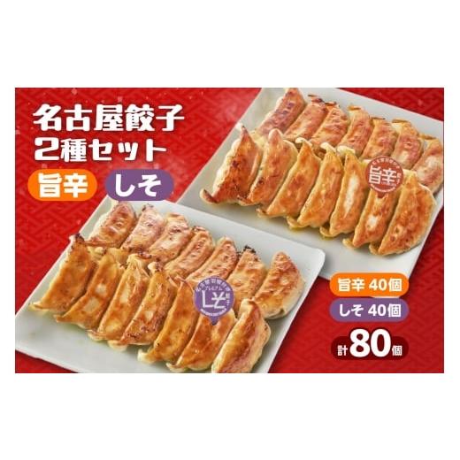 ふるさと納税 餃子 愛知県 知立市 にこにこ餃子の名古屋餃子2種セット(80個入)(2343)