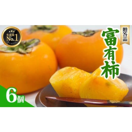 ふるさと納税 果物類 柿 奈良県 五條市 富有柿 贈答品 6個 | フルーツ くだもの 果物 柿 かき デザート 人気 国産 産地直送 奈良県 五條市 カキ 果実 11月 12…